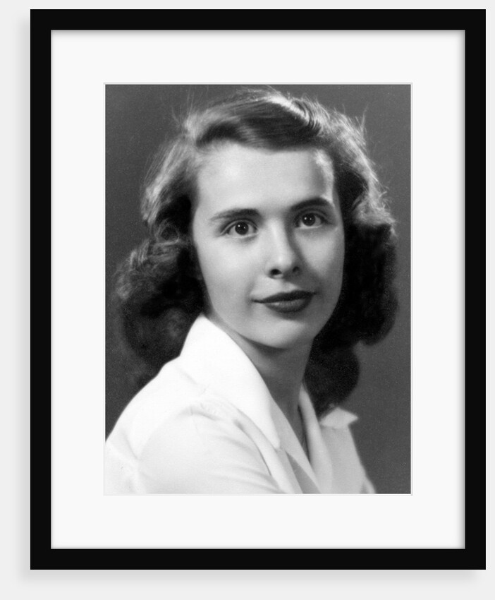 High school portrait of young woman, ca.1948 by Anonymous