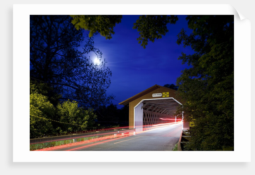 Covered Bridge, Bennington, Vermont by Anonymous