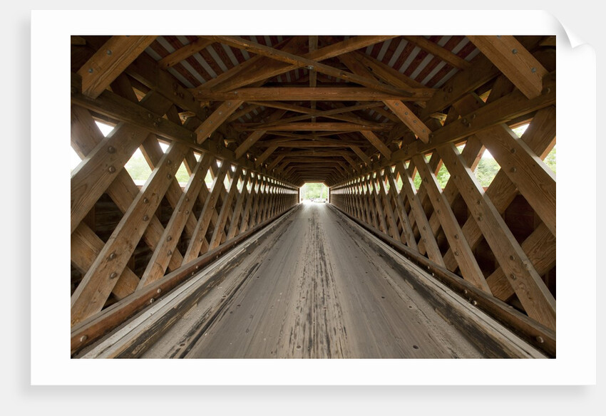 Covered Bridge, Bennington, Vermont by Anonymous