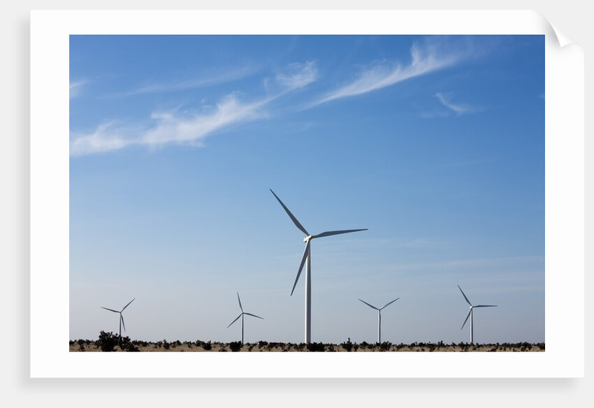 Wind Farm, Vega, Texas by Anonymous