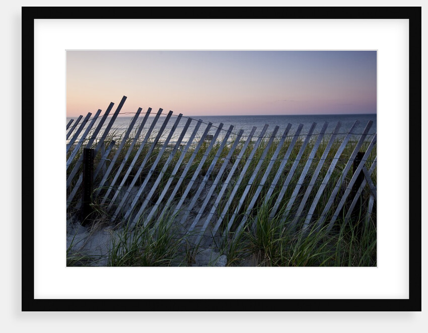 Fence in Sand Dunes, Cape Cod, Massachusetts by Anonymous