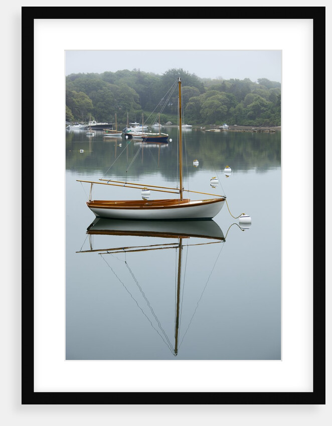 Sailboat, Woods Hole, Massachusetts by Anonymous