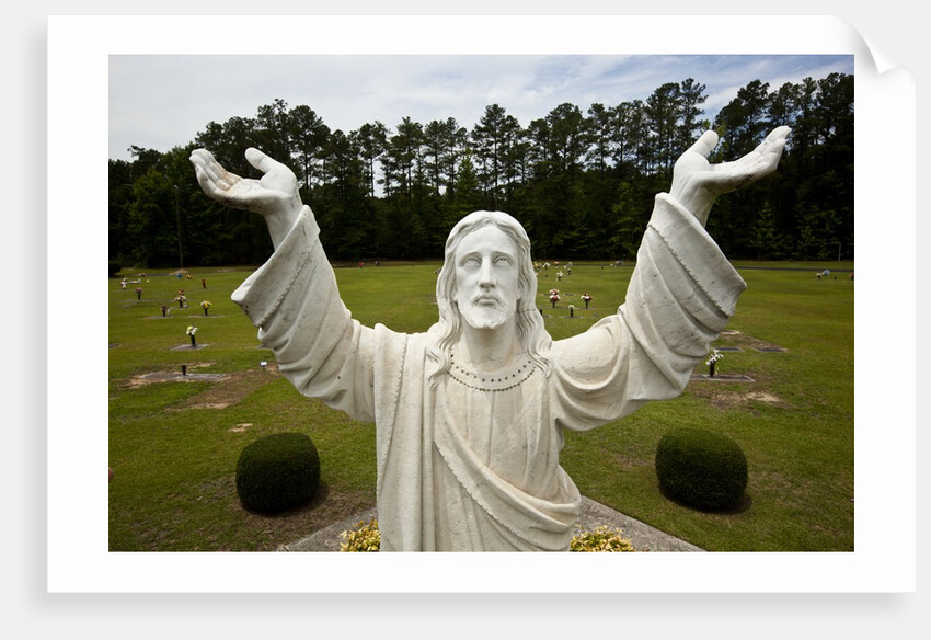 Cemetery Jesus, Manchester, North Carolina by Anonymous