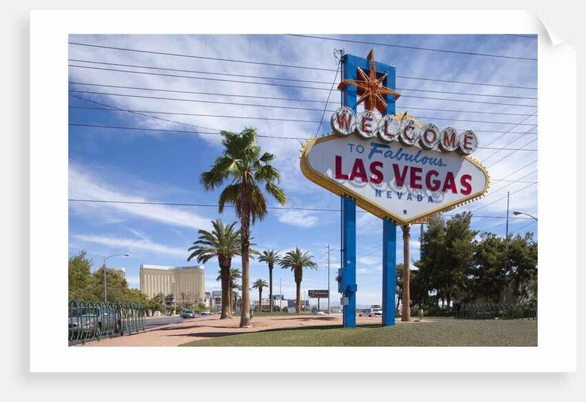 Welcome to Las Vegas Sign, Nevada by Anonymous