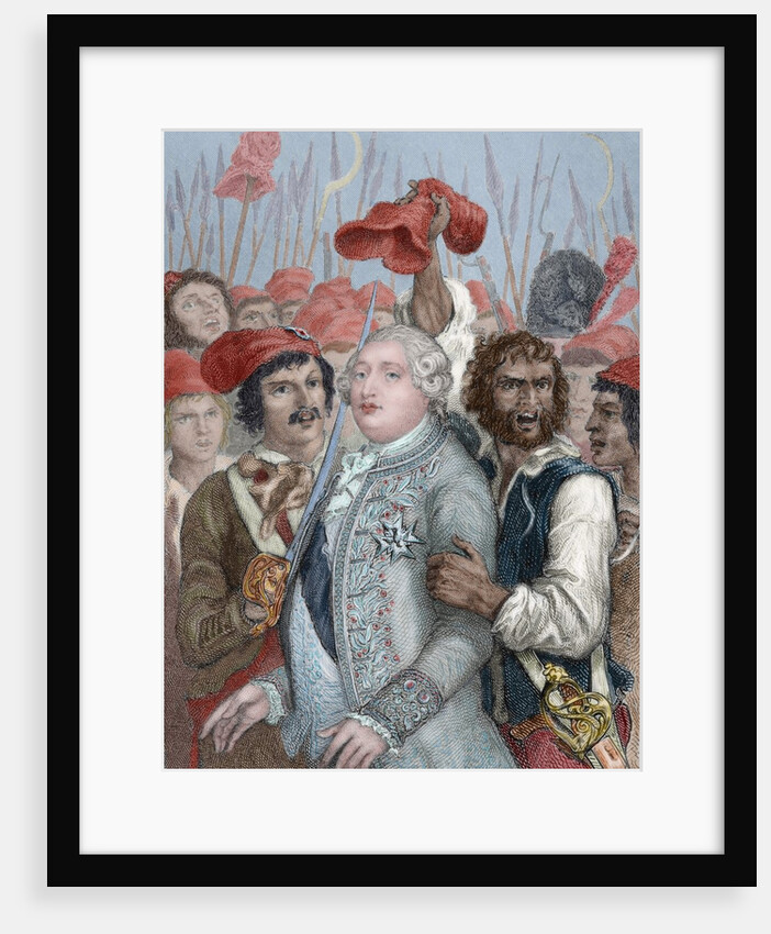 French Revolution (1789-1799). Assault on the Tuileries by Anonymous
