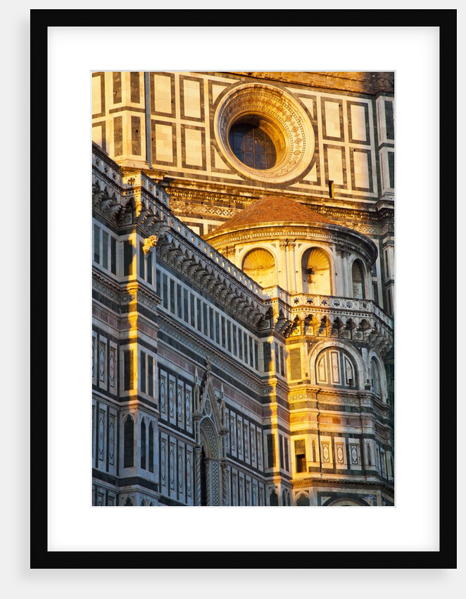 The Duomo of Florence with evening light by Anonymous