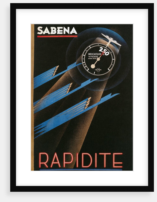 Sabena Advertisement by Anonymous
