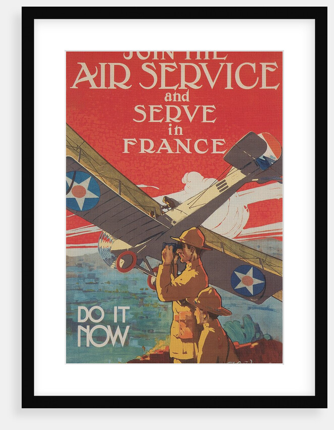World War I RAF Recruitment Poster by Anonymous