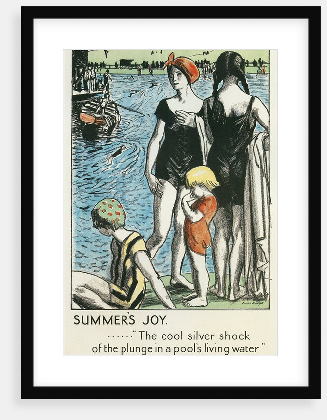 Summer's Joy, Swimming by Anonymous