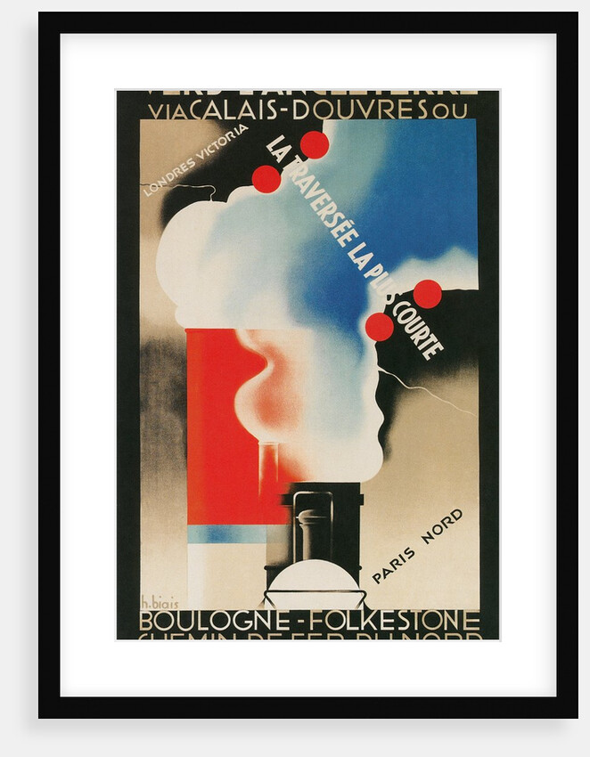 French Advertisement for Crossing the English Channel by Anonymous