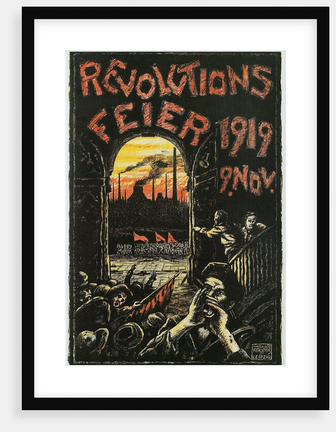 Revolutions Feier Poster by Anonymous