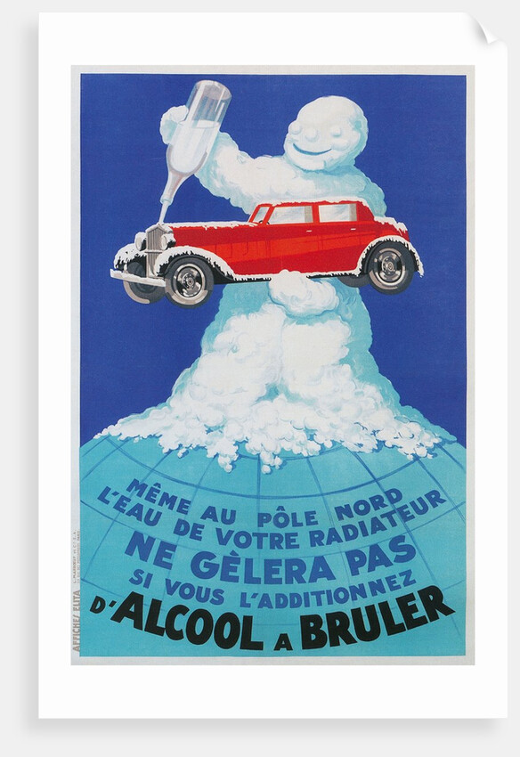 French Advertisement for Anti-freeze by Anonymous