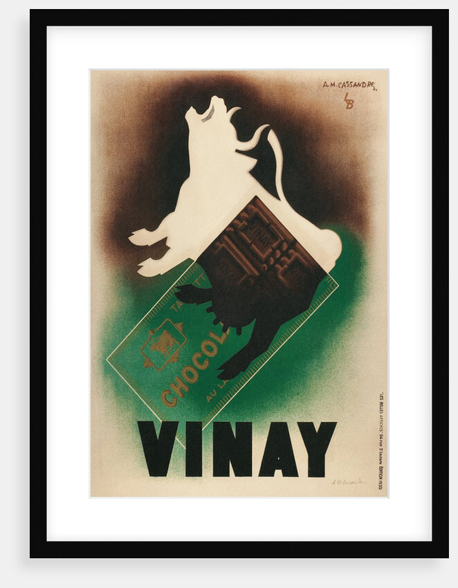 French Poster for Vinay Chocolate by Anonymous