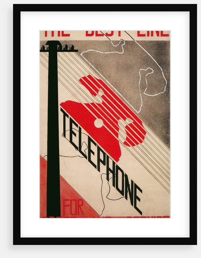 Advertisement for Best Line Telephone by Anonymous