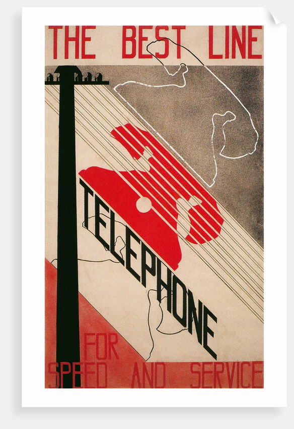 Advertisement for Best Line Telephone by Anonymous