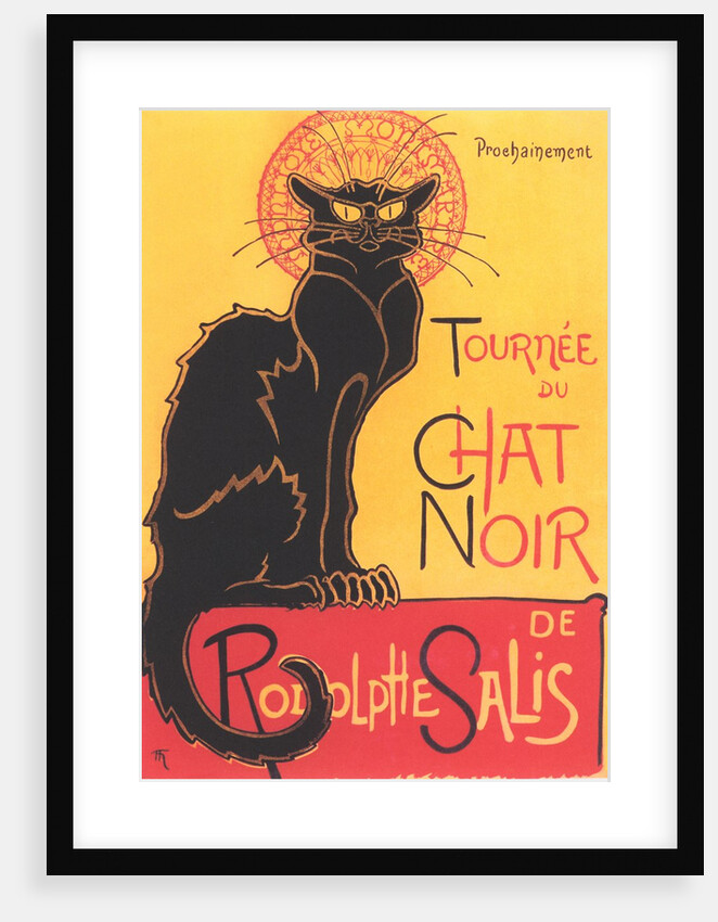 French Poster for Chat Noir Cabaret by Anonymous