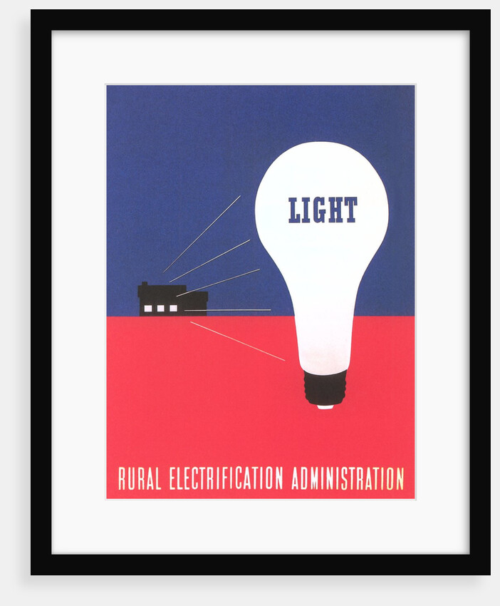 Rural Electrification Administration Poster by Anonymous