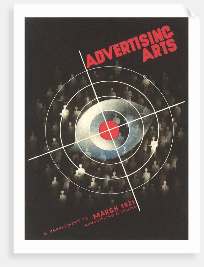 Advertising Arts Magazine Cover by Anonymous