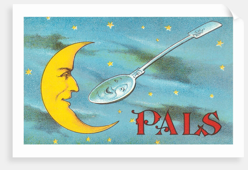 Moon and Spoon Pals by Anonymous