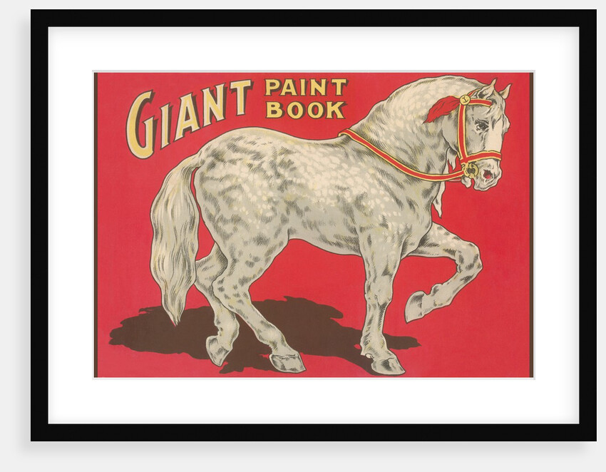 Giant Paint Book, Horse by Anonymous