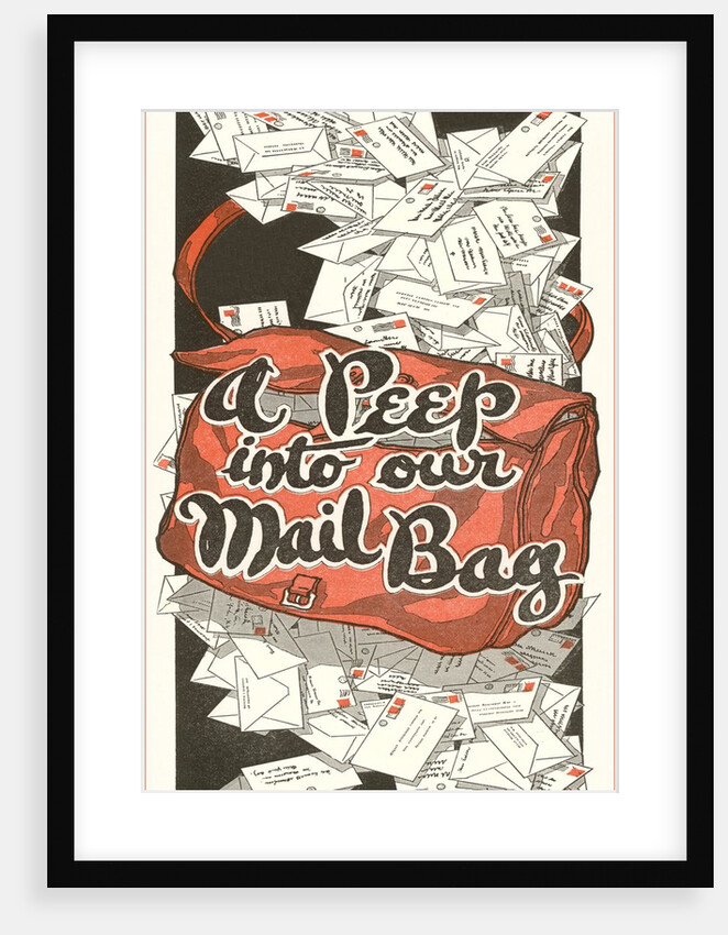 A Peep into our Mail Bag by Anonymous