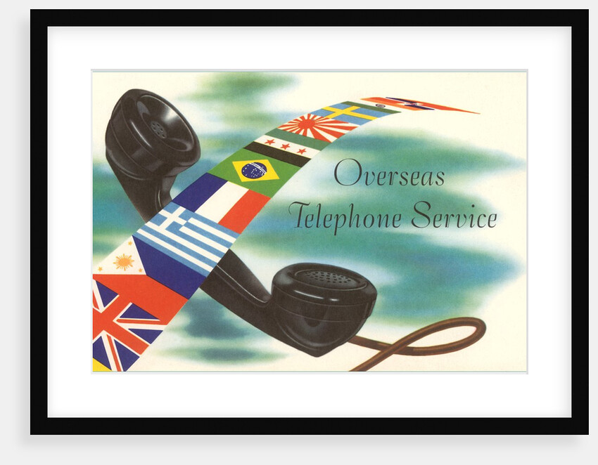 Overseas Telephone Service, Flags by Anonymous