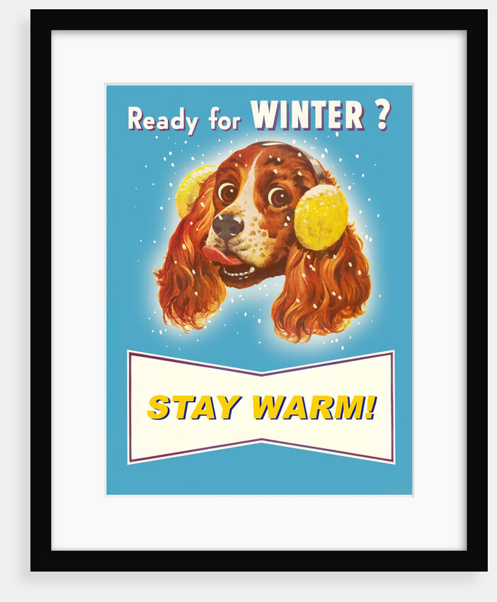 Ready for Winter? Stay Warm Dog with Earmuffs by Anonymous