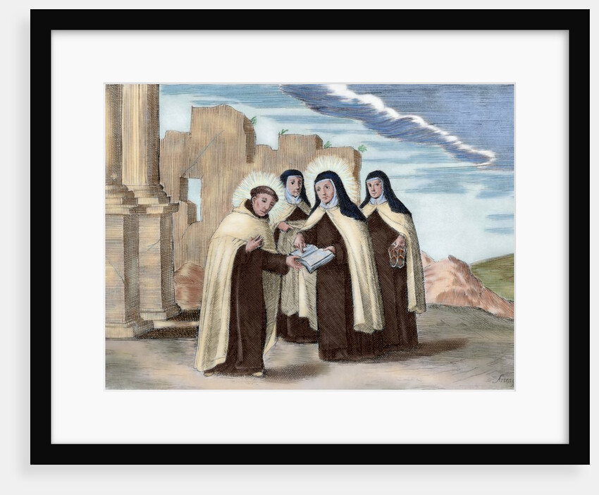 Saint Teresa of Ãƒvila and Saint John of the Cross by Anonymous