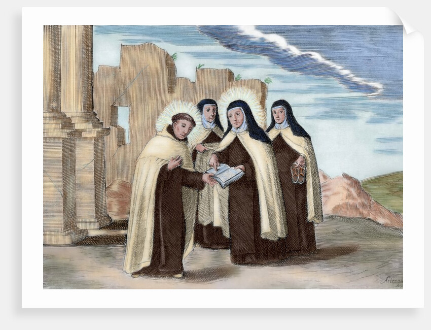 Saint Teresa of Ãƒvila and Saint John of the Cross by Anonymous