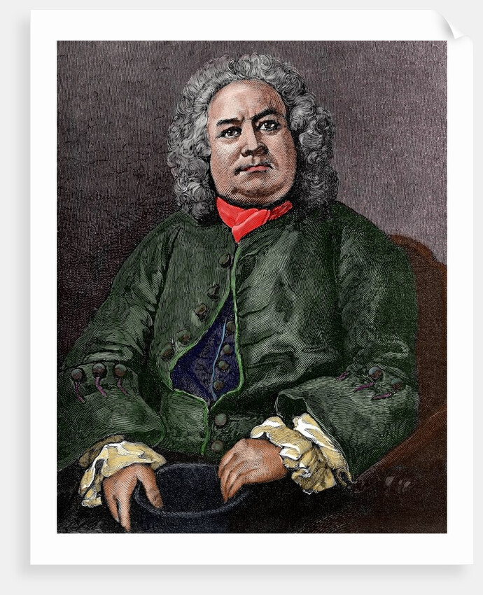 William Hogarth (1697-1764). English painter, printmaker, and engraver. Engraving by Anonymous