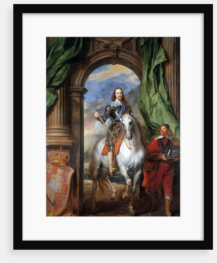 Charles I with Monsieur de St Antoine by Anthony van Dyck