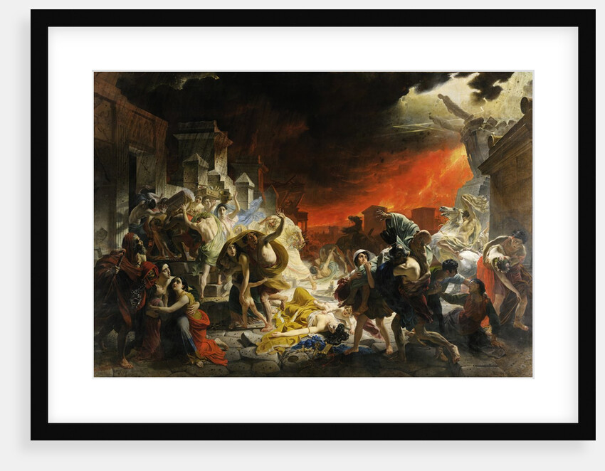 The Last Day of Pompeii by Karl Briullov