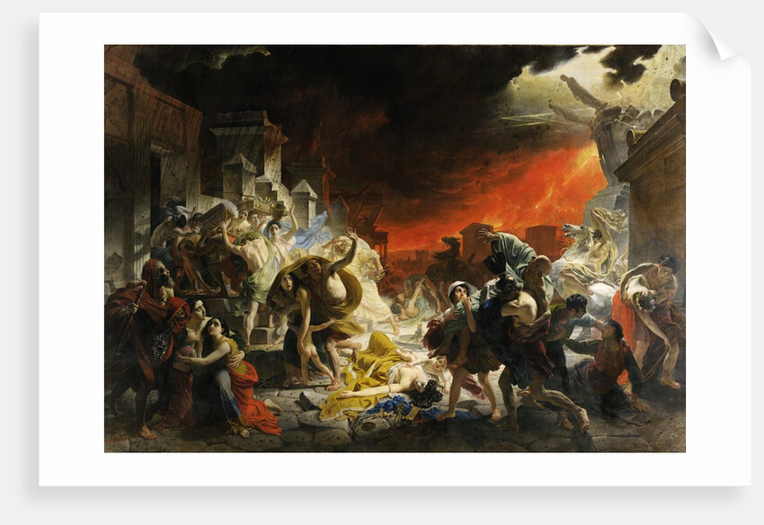 The Last Day of Pompeii by Karl Briullov