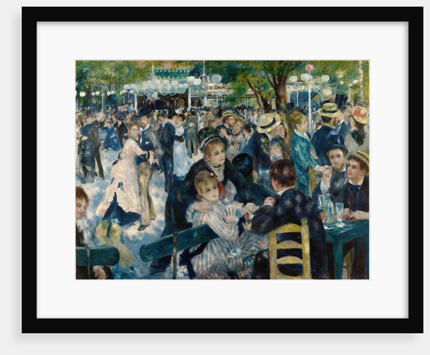 Dance at Le Moulin de la Galette by Pierre-Auguste Renoir