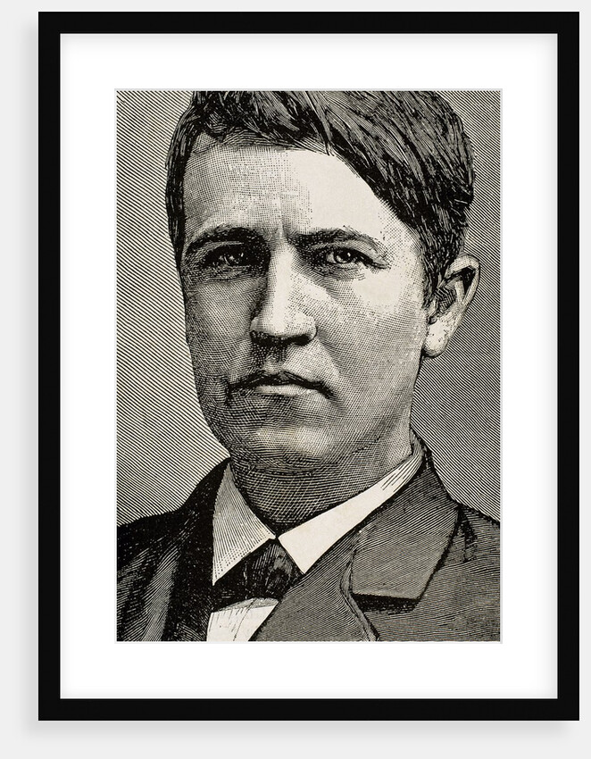 Thomas Alva Edison (1847-1931) by Anonymous