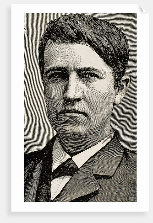 Thomas Alva Edison (1847-1931) by Anonymous