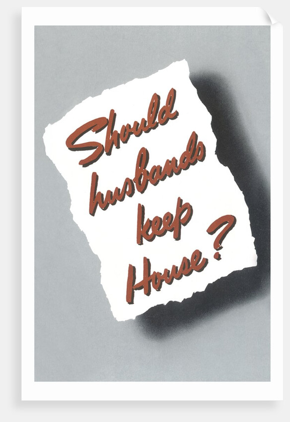 Should Husbands Keep House? by Anonymous