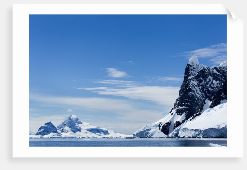 Mountain Peaks, Lemaire Channel, Antarctica by Anonymous