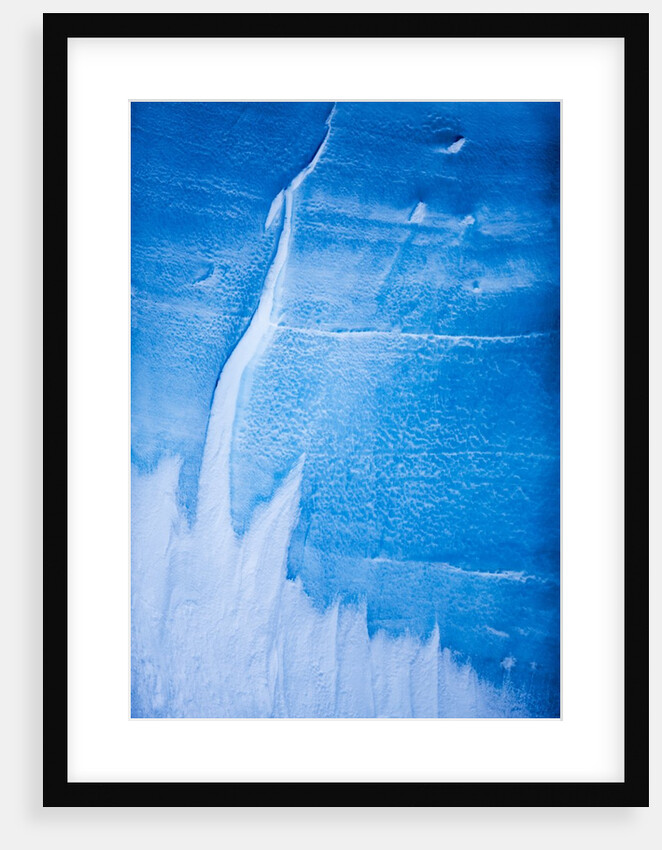 Glacier ice in Antarctic Peninsula by Anonymous