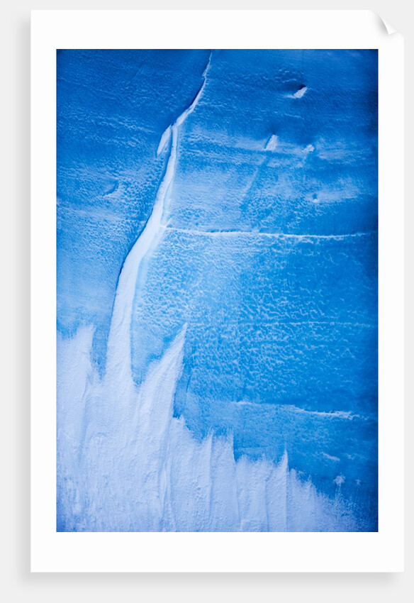 Glacier ice in Antarctic Peninsula by Anonymous