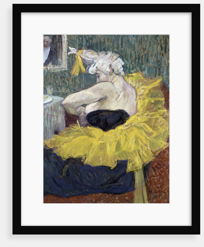 The Clown Cha-U-Kao by Henri de Toulouse-Lautrec