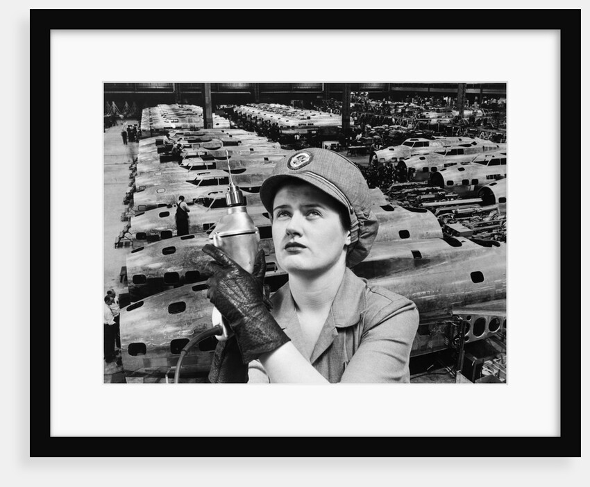 1940s Rosie the Riveter by Anonymous