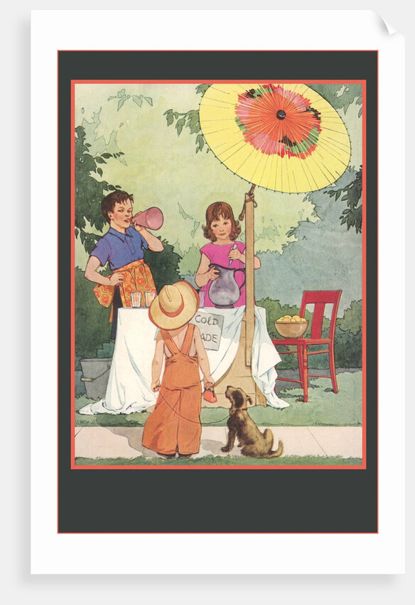 Children's Lemonade Stand by Anonymous