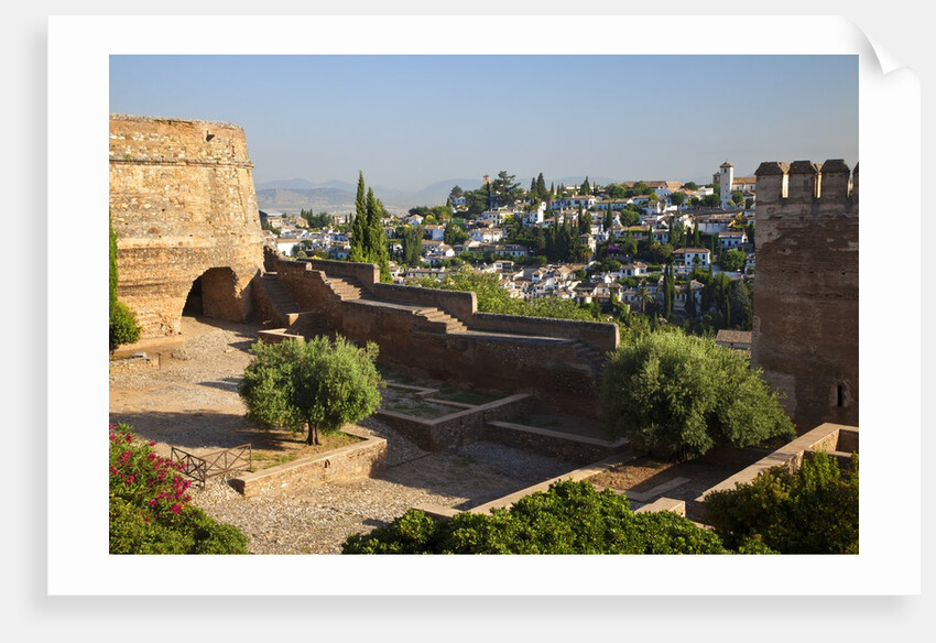 Generalife gardens in Alhambra, Granada, Spain by Anonymous