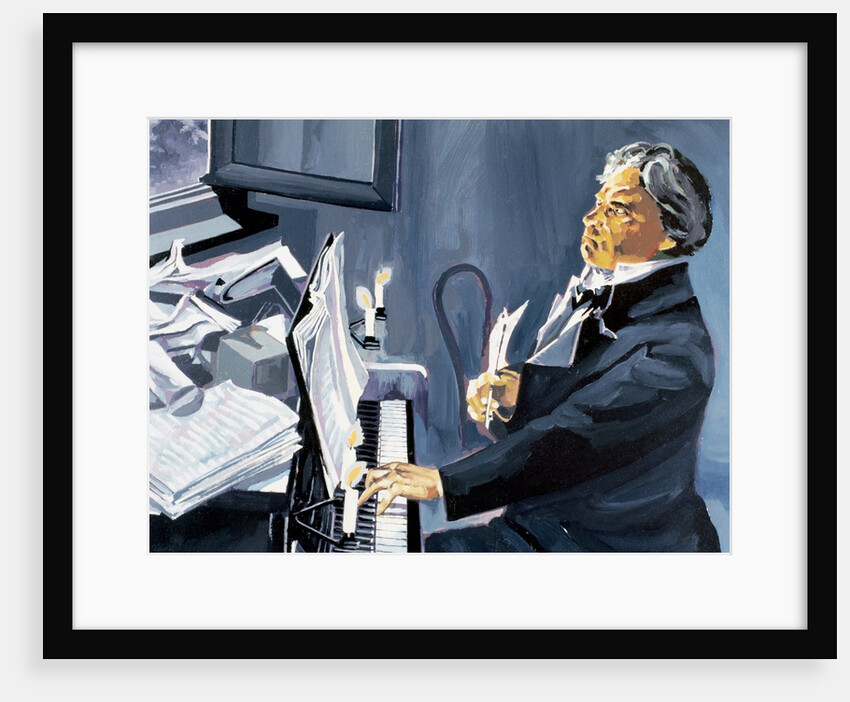 Ludwig van Beethoven (1770-1827) by Anonymous