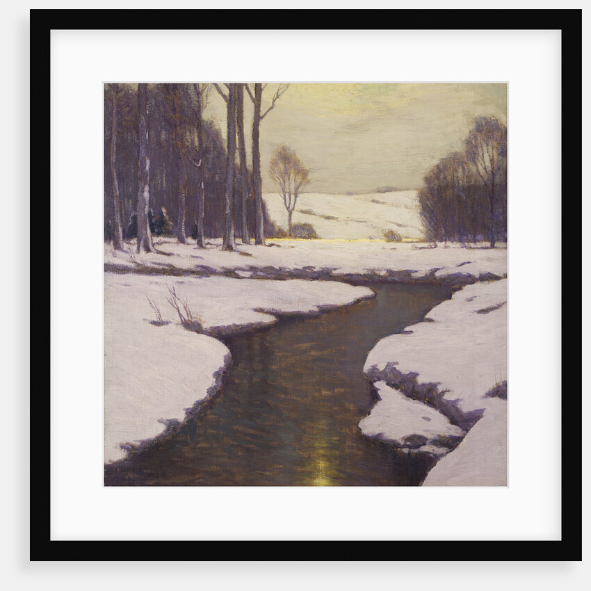 Melting Snow by Charles Warren Eaton