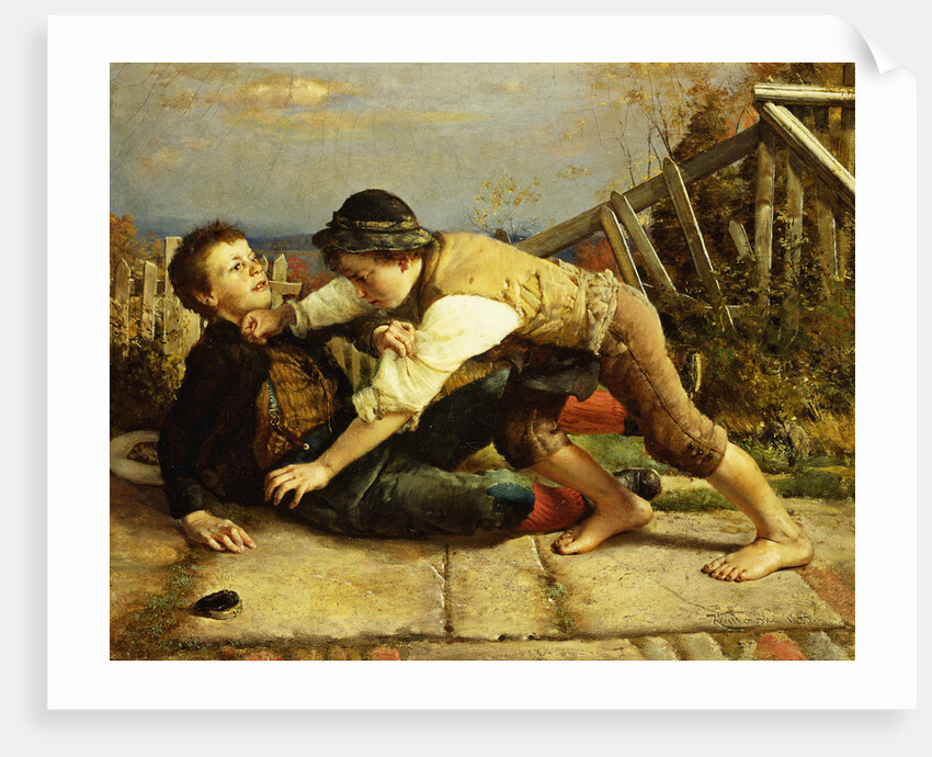 Boyish Pranks by Karl Witkowski