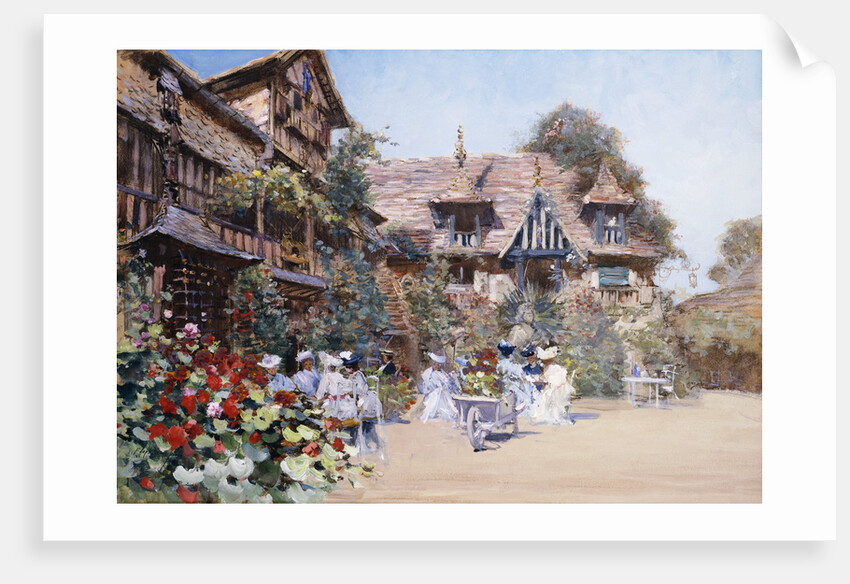 Luncheon at the Inn by Francis Hopkinson Smith