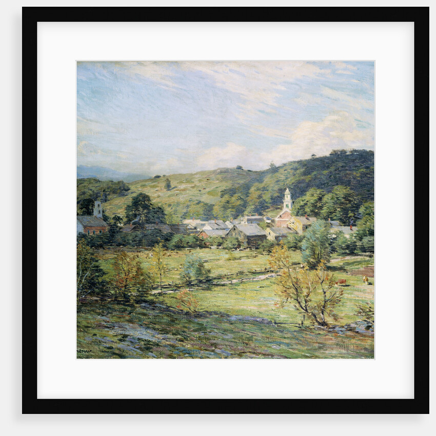 September Morning, Plainfield, New Hampshire by Willard Leroy Metcalf