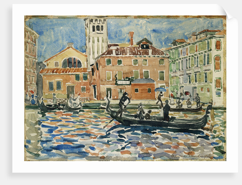 Venice by Maurice Brazil Prendergast